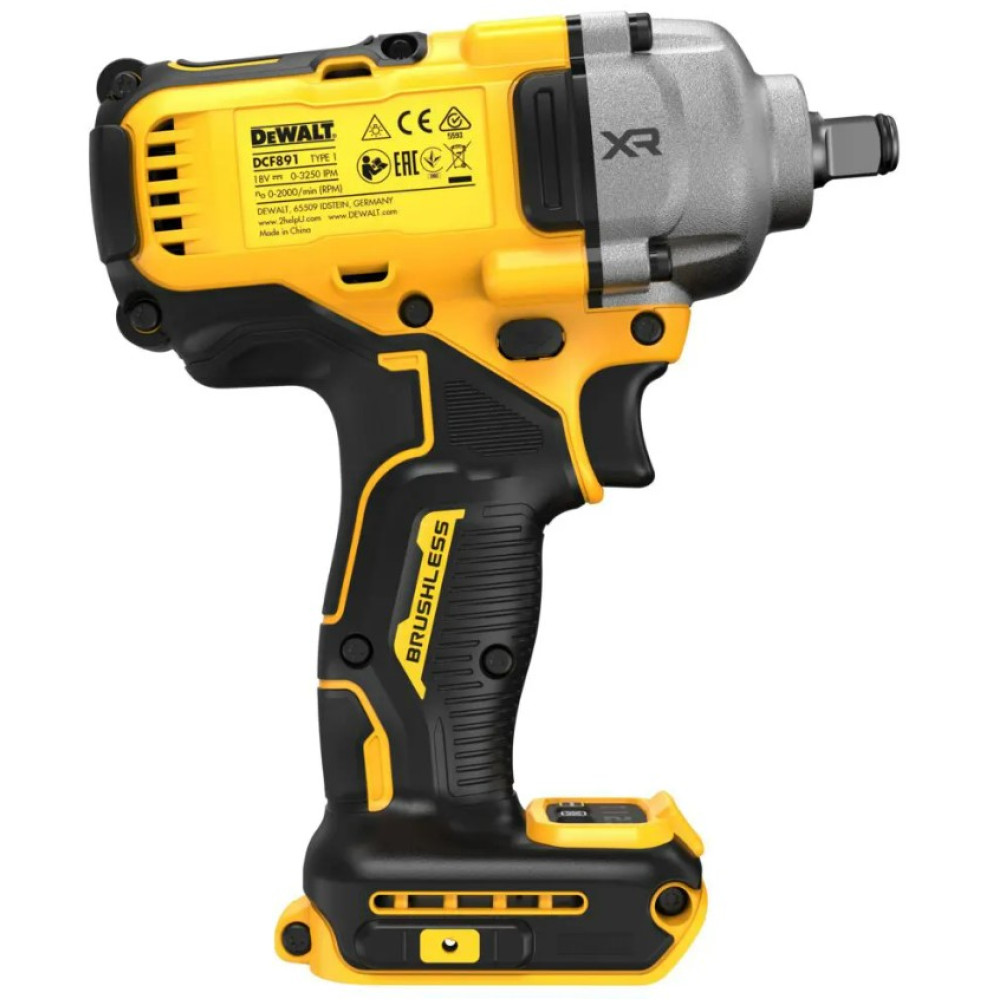 Гайкокрут ударний акумуляторний DeWalt без АКБ та ЗП DCF891N
