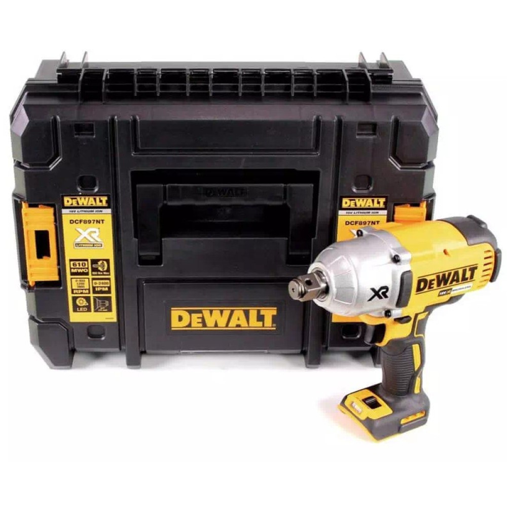 Гайкокрут ударний акумуляторний DeWalt без АКБ та ЗП DCF897NT