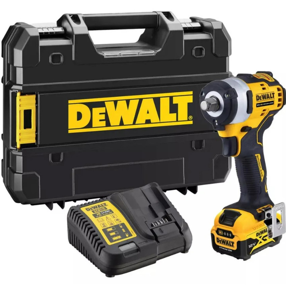 Гайкокрут ударний акумуляторний DeWalt з АКБ та ЗП DCF901P1