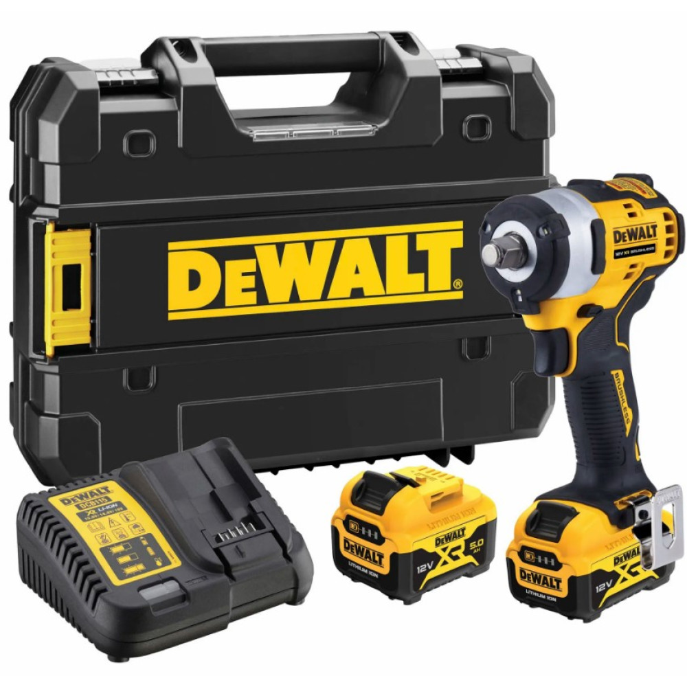 Гайковерт ударный акумуляторный DeWalt с АКБ и ЗУ DCF901P2
