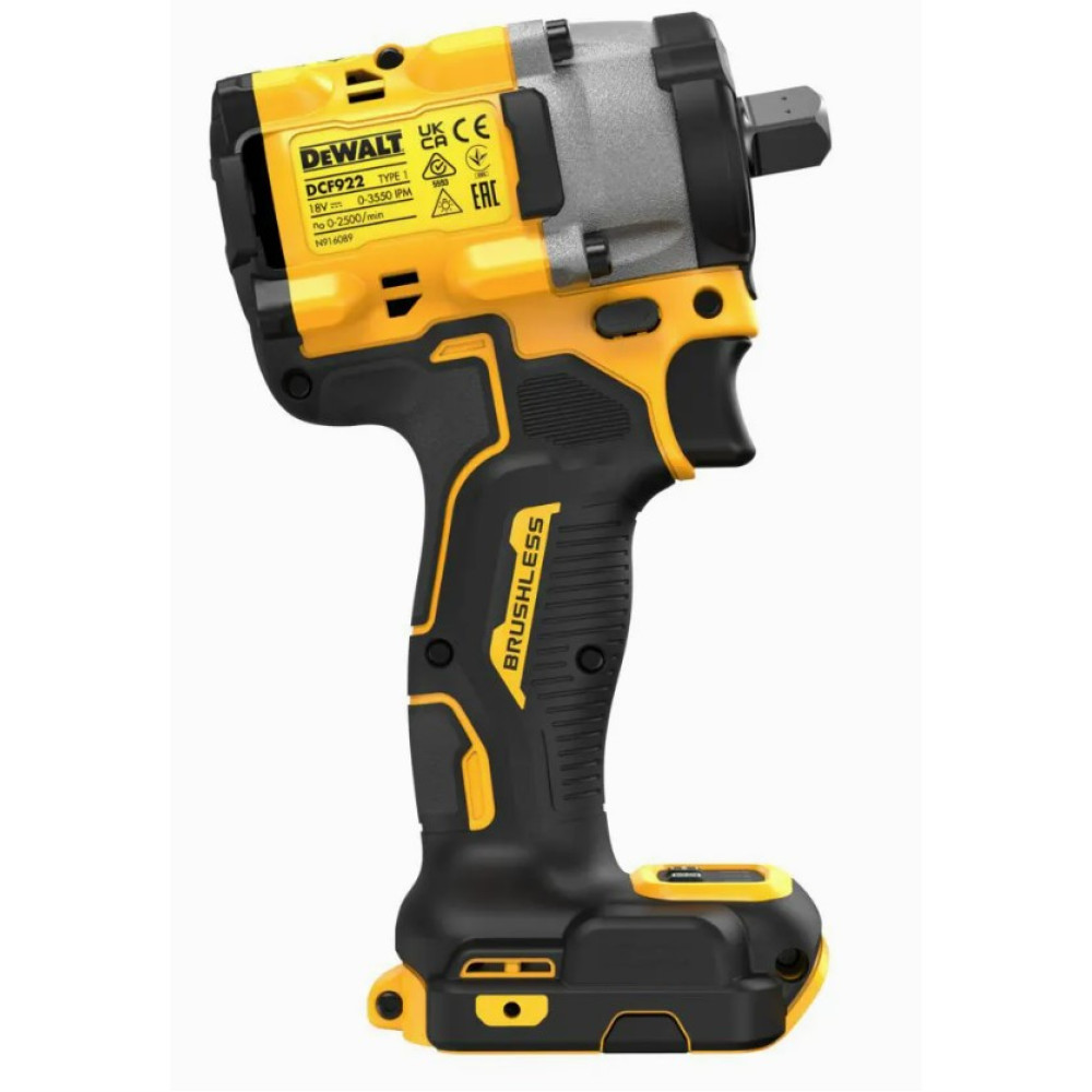 Гайкокрут ударний акумуляторний DeWalt без АКБ та ЗП DCF922N