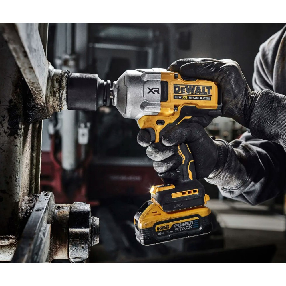 Гайковерт ударний акумуляторний DeWalt з АКБ та ЗП DCF961H2T