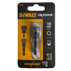 Головка торцевая ударная DeWalt EXTREME Impact шестигранная магнитная для удаления металлической стружки 1/4" 10 мм (DT7466)