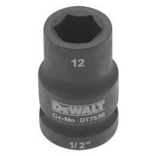 Головка торцевая ударная DeWalt IMPACT 1/2" 12 мм (DT7530)