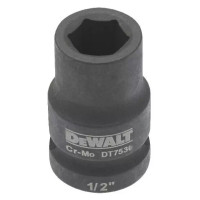 Головка торцевая ударная DeWalt IMPACT 1/2" 13 мм (DT7531)