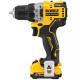 Дрель-шуруповерт аккумуляторный бесщеточная DeWalt с АКБ и ЗУ DCD701D2