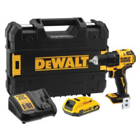 Дриль-шурупокрут акумуляторний безщітковий DeWalt з АКБ та ЗП DCD708D1T