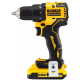 Дриль-шурупокрут акумуляторний безщітковий DeWalt з АКБ та ЗП DCD708D2T