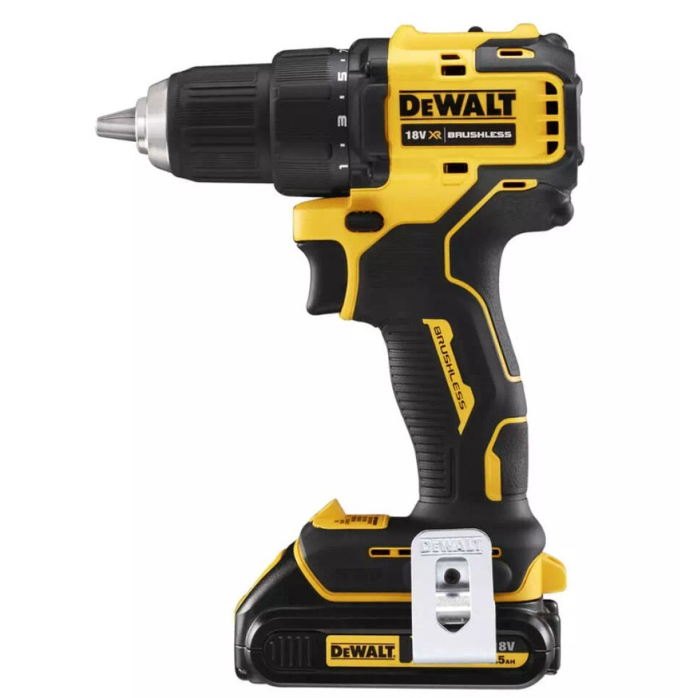 Дриль-шурупокрут акумуляторний DeWalt з АКБ та ЗП DCD708S2T