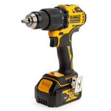 Дрель-шуруповерт аккумуляторная бесщеточная ударная DeWalt с АКБ и ЗУ DCD709M2T