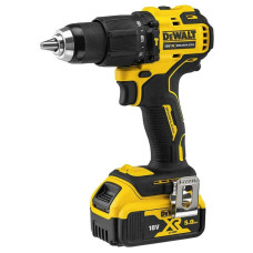 Дрель-шуруповерт аккумуляторная бесщеточная ударная DeWalt с АКБ и ЗУ DCD709P2T
