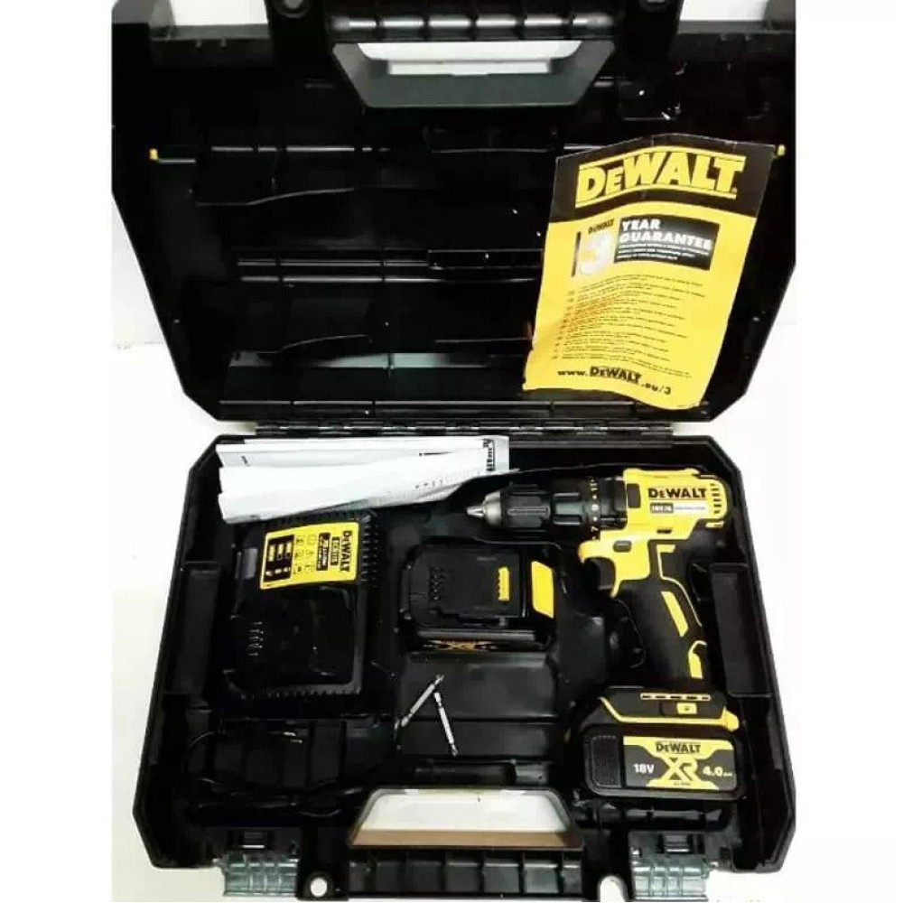 Дриль-шурупокрут акумуляторний безщітковий DeWalt з АКБ та ЗП DCD777M2T