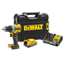 Дрель-шуруповерт аккумуляторная бесщеточная DeWalt с АКБ и ЗУ DCD800E1T