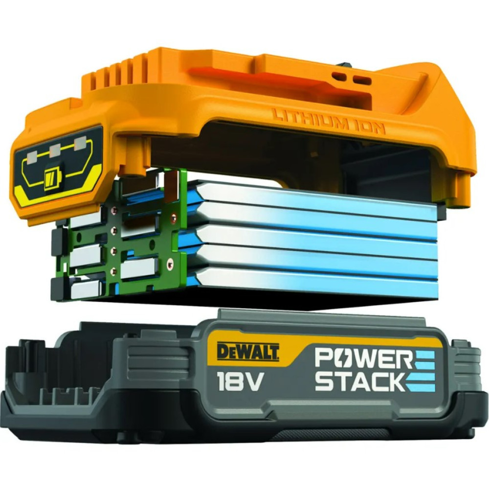 Дриль-шурупокрут акумуляторний безщітковий DeWalt з АКБ та ЗП DCD800E2T