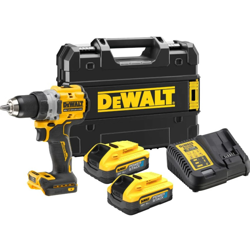 Дриль-шурупокрут акумуляторний безщітковий DeWalt з АКБ та ЗП DCD800H2T