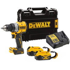 Дрель-шуруповерт аккумуляторная бесщеточная DeWalt с АКБ и ЗУ DCD800P2LRT