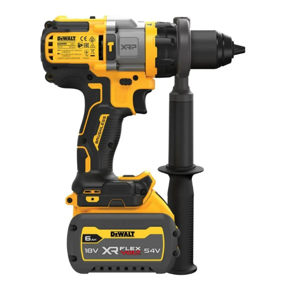 Дриль-шурупокрут акумуляторний DeWalt з АКБ та ЗП DCD999T1