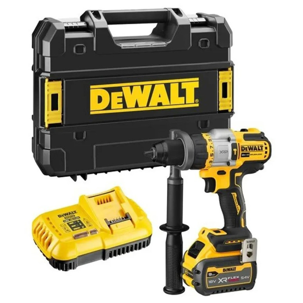 Дриль-шурупокрут акумуляторний DeWalt з АКБ та ЗП DCD999X1
