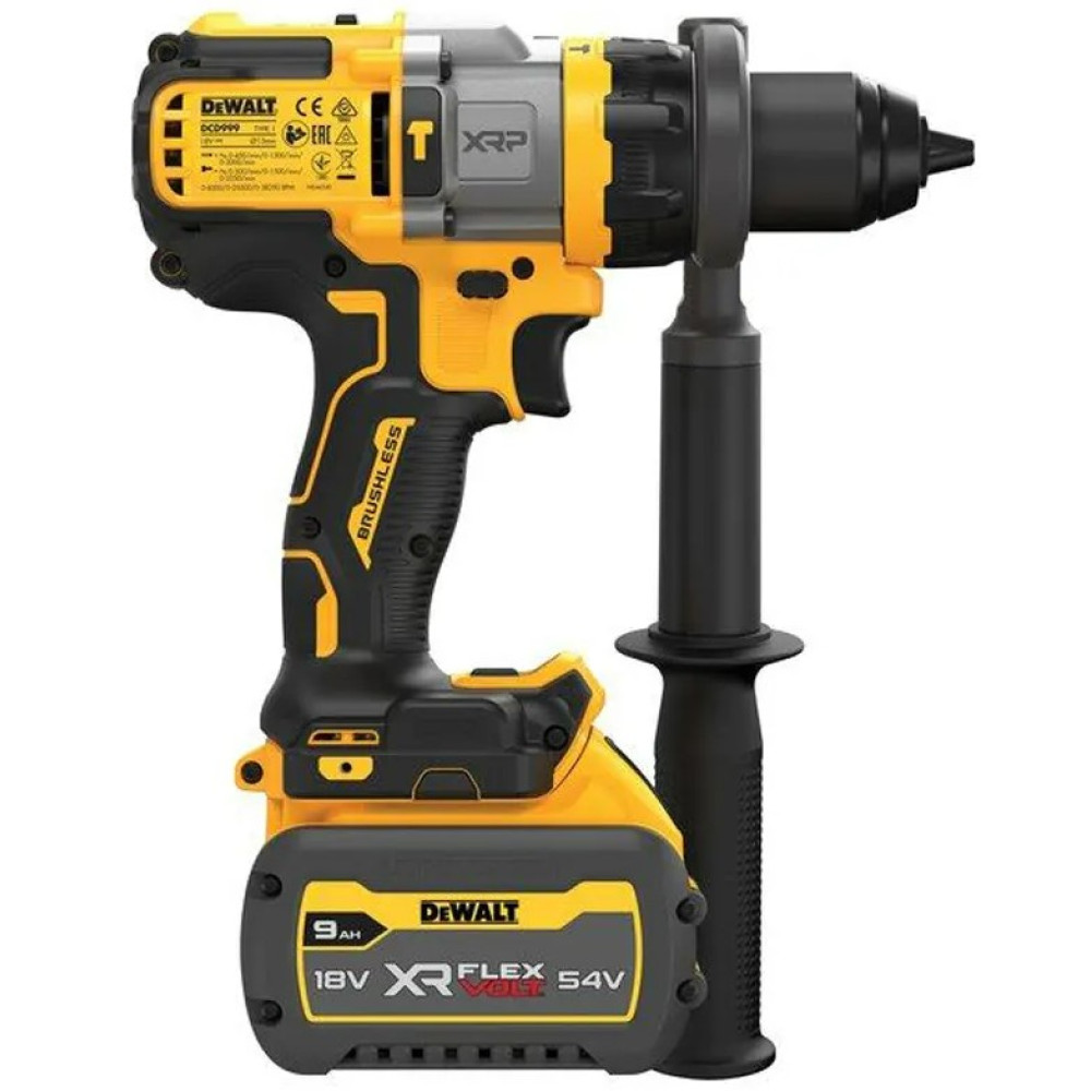 Дриль-шурупокрут акумуляторний DeWalt з АКБ та ЗП DCD999X1