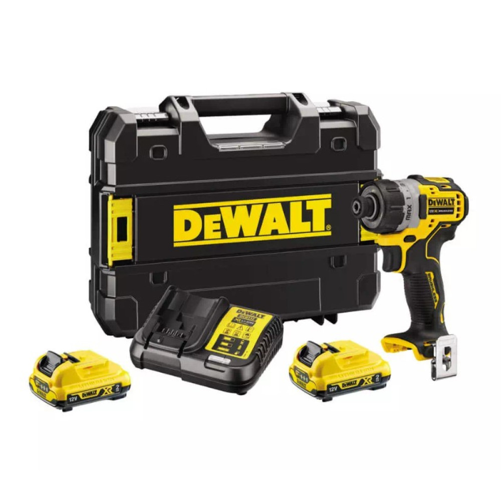 Шурупокрут акумуляторний безщітковий DeWalt з АКБ та ЗП DCF601D2