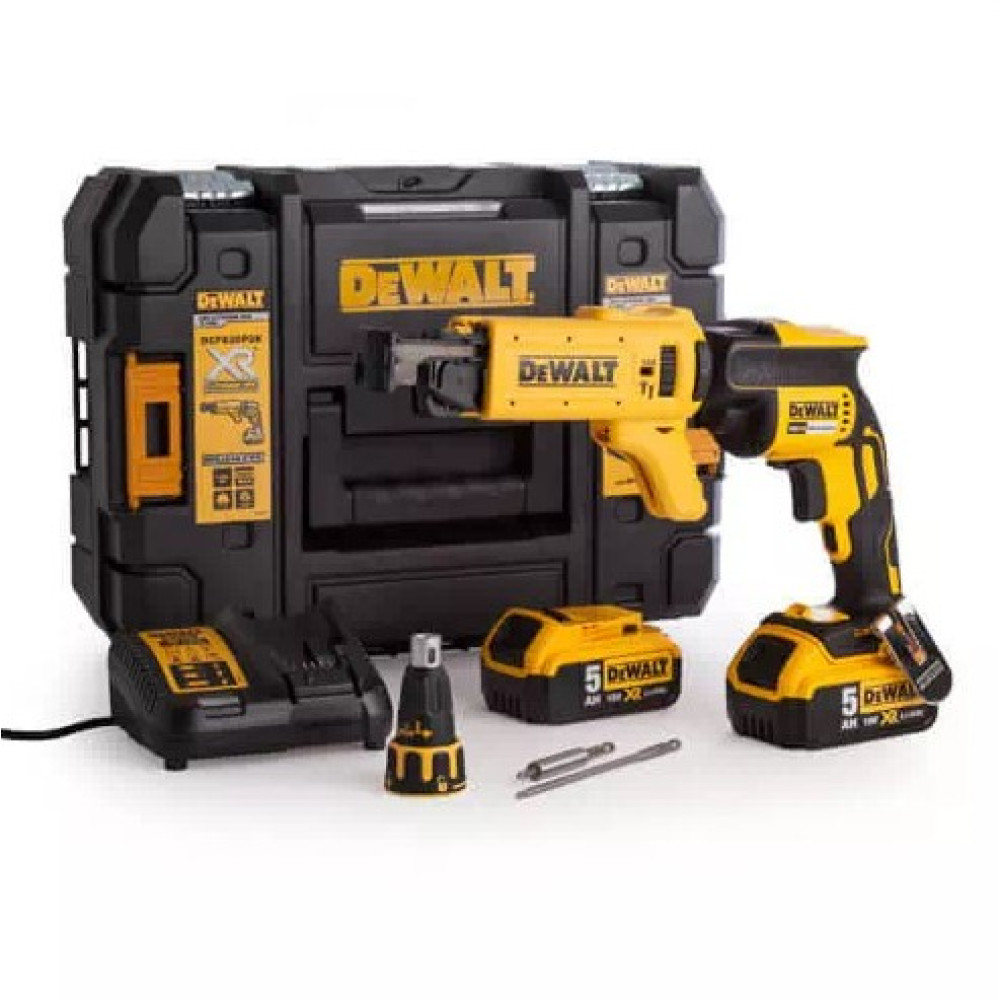 Шурупокрут акумуляторний безщітковий DeWalt з АКБ та ЗП DCF620P2K