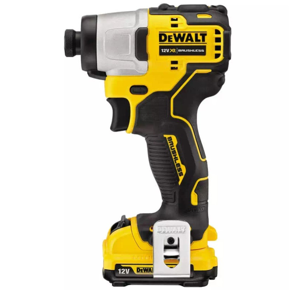 Шурупокрут акумуляторний ударний безщітковий DeWalt з АКБ та ЗУ DCF801D2