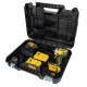 Шурупокрут акумуляторний ударний безщітковий DeWalt з АКБ та ЗП DCF809D2T