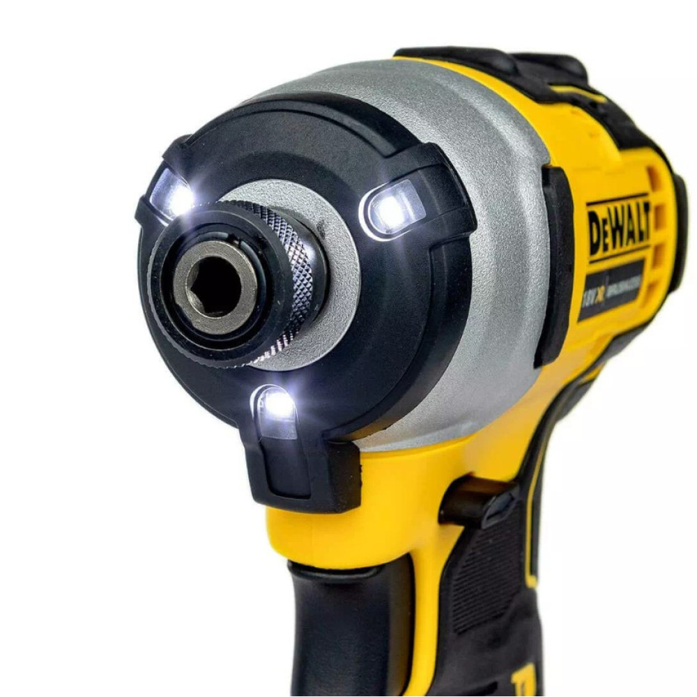 Шурупокрут акумуляторний ударний безщітковий DeWalt з АКБ та ЗП DCF809D2T