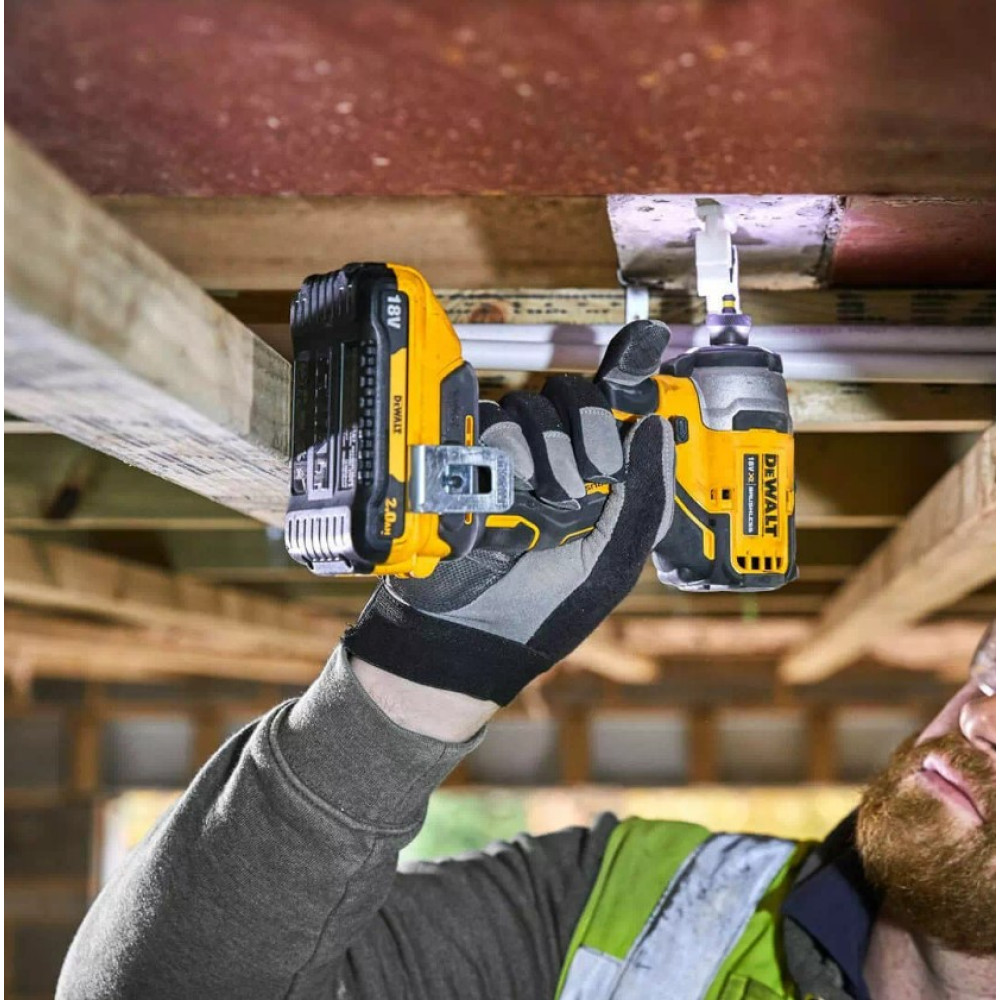 Шурупокрут акумуляторний ударний безщітковий DeWalt з АКБ та ЗП DCF809D2T