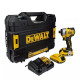 Шурупокрут акумуляторний ударний безщітковий DeWalt з АКБ та ЗП DCF809D2T
