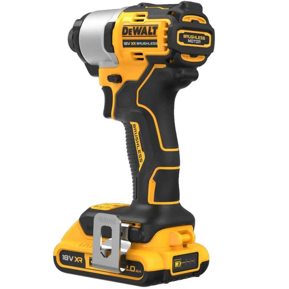 Шурупокрут акумуляторний ударний безщітковий DeWalt з АКБ та ЗП DCF840D2T