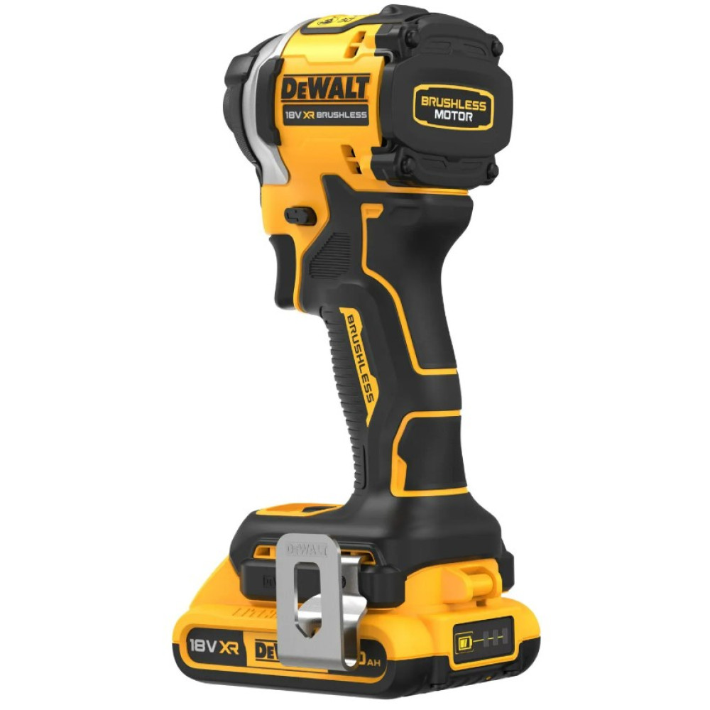 Шурупокрут акумуляторний ударний безщітковий DeWalt з АКБ та ЗП DCF850D2T