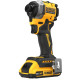 Шурупокрут акумуляторний ударний безщітковий DeWalt з АКБ та ЗП DCF850D2T