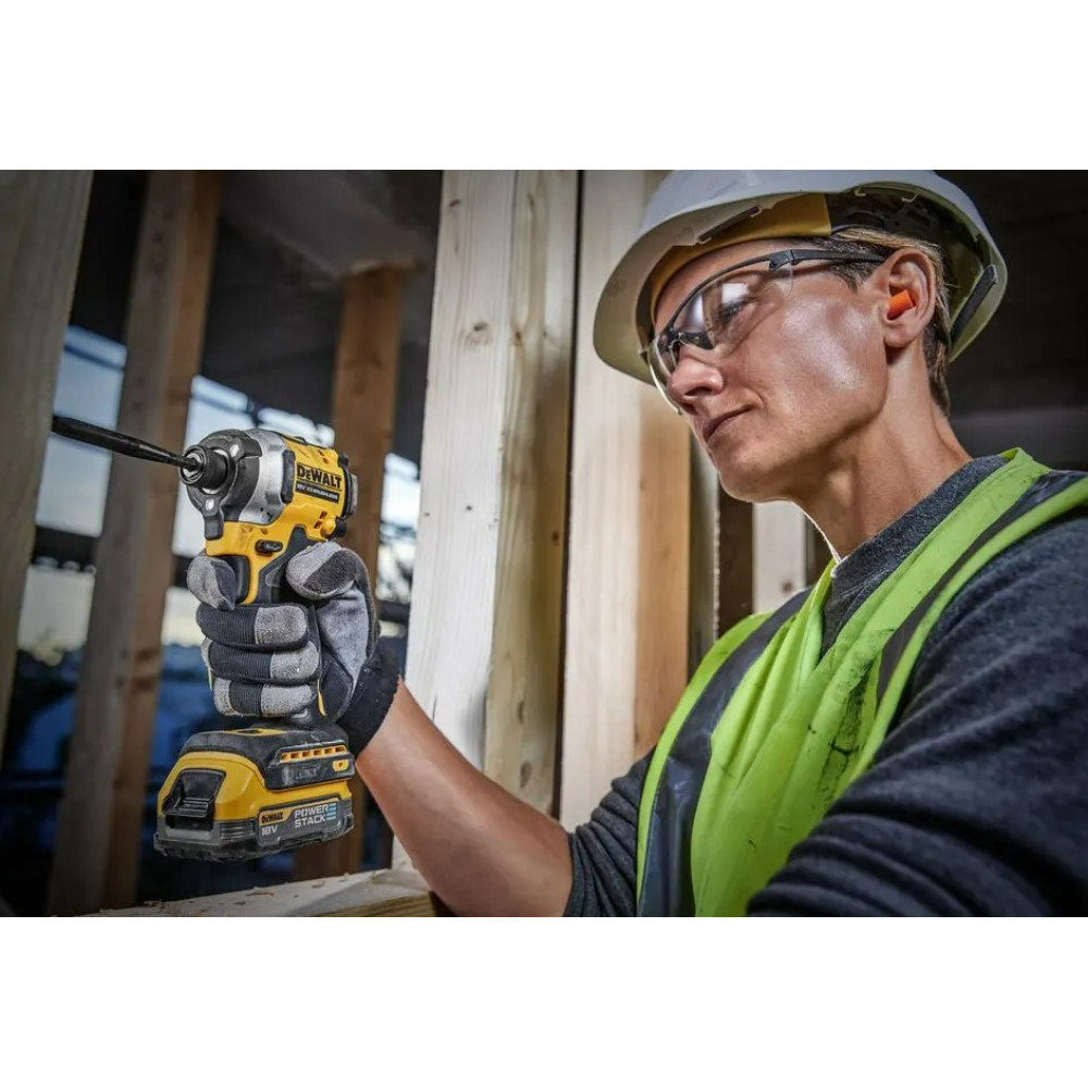 Шурупокрут акумуляторний ударний безщітковий DeWalt з АКБ та ЗП DCF850E2T
