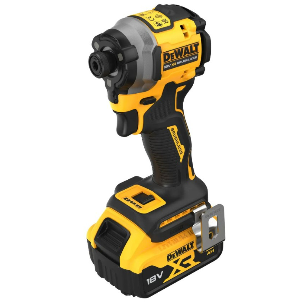 Шуруповерт аккумуляторный ударный бесщеточный DeWalt с АКБ и ЗУ DCF850P2T