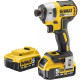 Шурупокрут акумуляторний ударний безщітковий DeWalt з АКБ та ЗП DCF887P2