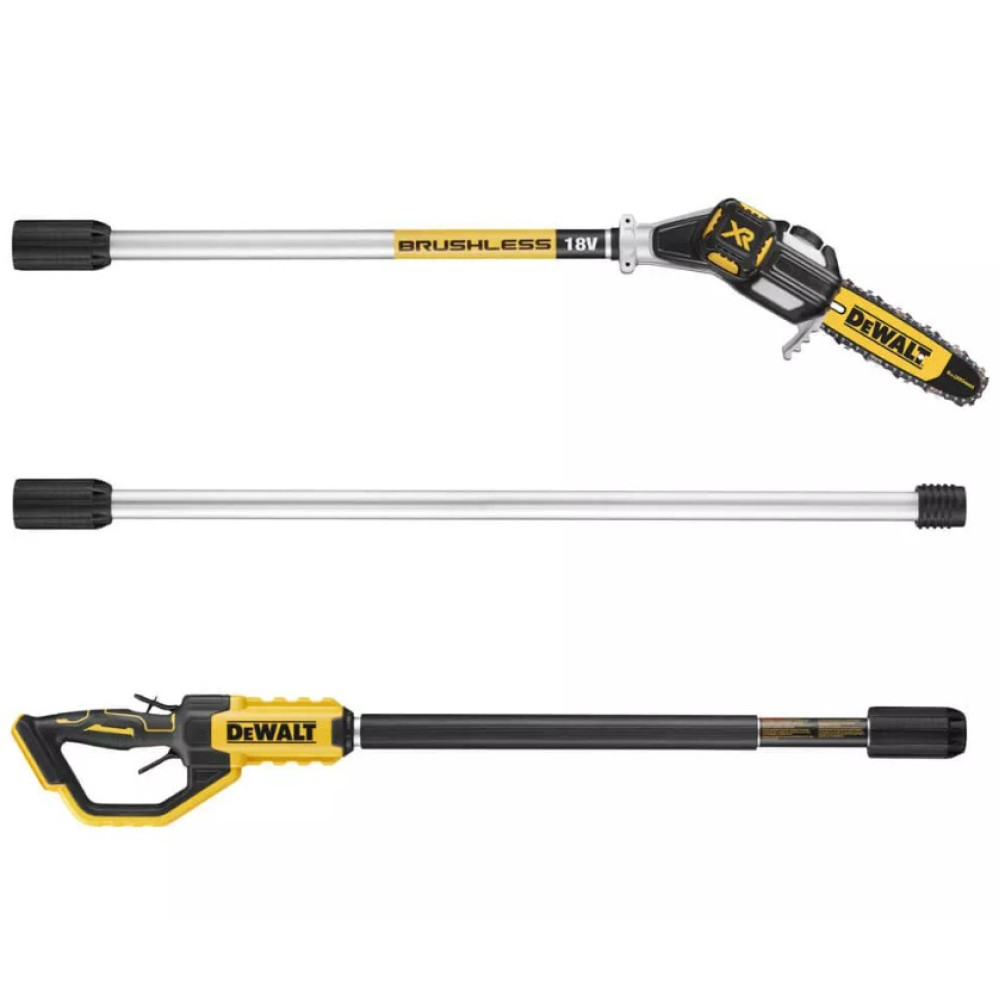 Высоторез аккумуляторный DeWalt со штангой с АКБ и ЗП DCMPS567P1