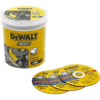 Набор кругов отрезных DeWALT FASTCUT 125x1x22,23 мм 100 шт (DT20540)