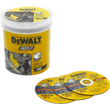 Набор кругов отрезных DeWALT FASTCUT 125x1x22,23 мм 100 шт (DT20540)