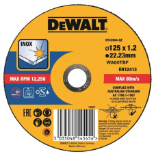 Круг отрезной DeWALT EXTREME 125х1.2х22.23 мм (DT43904)