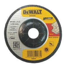 Круг шлифовальный DeWALT HIGH PERFORMANCE 125х6.0х22 мм (DW4543AIA)