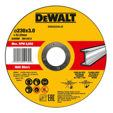 Круг отрезной DeWALT HIGH PERFORMANCE 230х3х22.23 мм (DWA4525IA)