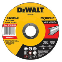 Круг шлифовальный DeWALT EXTREME 125х6.0х22.23 мм (DX7941)