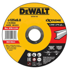 Круг шлифовальный DeWALT EXTREME 125х6.0х22.23 мм (DX7941)