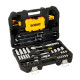 Набор головок, бит, шестигранных и накидных ключей DeWalt 1/4 и 3/8 89 предметов (DWMT73800-1)