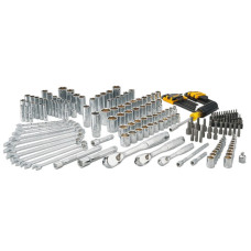 Набор головок, бит, шестигранных и накидных ключей DeWalt 1/4 3/8 1/2 205 предметов (DWMT81534-1)