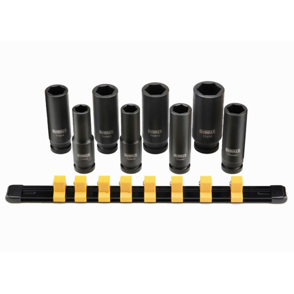 Набір головок DeWalt 1/2 8 предметів (DWMT86090-0)