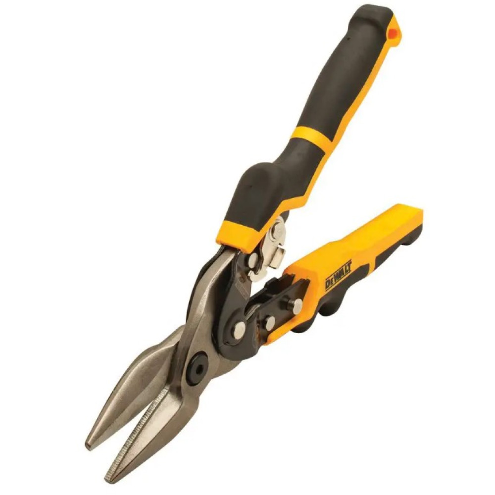 Ножницы по металлу DeWalt ERGO Aviation длиной 250 мм прямые (DWHT14675-0)
