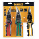 Набор ножниц по металлу DeWalt ERGO Aviation длиной 250 мм (DWHT14676-0)