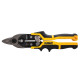 Ножницы по металлу DeWalt ERGO Aviation длиной 235 мм, прямые с короткими губками (DWHT14694-0)